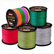 Factory Wholesale 8X1000m 6LBS-300LBS Super Strong High Quality 8 Strands PE Braided Japan Fishing L