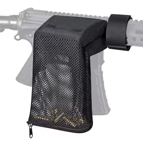 CVLIFE Brass Shell Catcher Cartridge Collector Mesh Heat Resistant Padded Mesh Brass Casing Catcher 