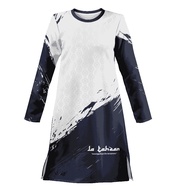 LA TAHZAN POSITIVE VIBES Muslimah Jersey Baju Muslimah Jersey Murah Muslimah Tshirt Plus Size Muslimah Jersey Baju Muslimah Plus Size Jersey Muslimah Murah Microfibre Loose Jersy