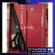 Fabric cutting scissors for left-handed people