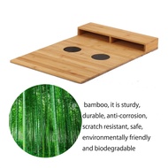 Couch Cup Holder Wood Multifunction TV Remote Holder Furniture Storage Bag Multi Foldable Couch Tray