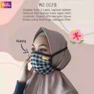 NIBRA'S MC 002B Navy(1) MASK