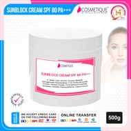 SUNBLOCK CREAM SPF 80 PA+++ 500G FOR FACE AND BODY