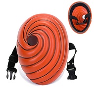Im.Create Tobi Obito Mask for Kids Adults Anime Akatsuki Itachi Uchiha Resin Costume Mask, Halloween