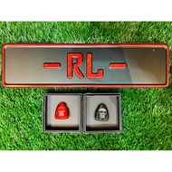 Mini Cooper F54 F55 F56 F57 F60 clubman countryman S paceman Carbon push Start Stop Button Cover lip