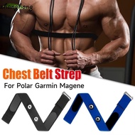 ZHANGHONG Replacement Strap, Elastic Solid Color Heart Rate Monitor Strap, Soft Adjustable Chest Str