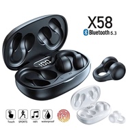 X58 TWS WIRELESS HEADPHONES EAR CLIP BLUETOOTH EARPHONES