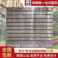 [Preferential products] Customized Area Stainless Steel Letter Box Outdoor Rainproof Letter Box Vill