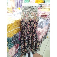 Mermaid Pleated Skirt/Instant Skirt/batik Skirt/Pleated Skirt