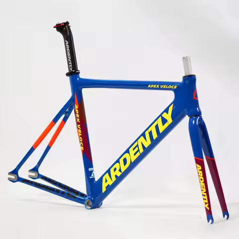 ARDENTLY APEX VELOCE Frameset, Track Fixie Bike Frame and Fork, Single Speed Bicycle Parts, 700C 606