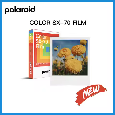 Polaroid Film Color Glossy Instant Film for Polaroid SX70 Cameras