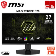 MSI MAG 274QPF E20 200Hz (2560 x 1440)(WQHD)0.5ms (GtG, Min)
