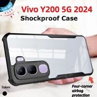 [ส่งจากไทย] เคสโทรศัพท์ Case VIVO Y200 5G เคสหลังใส เคสขอบนิ่มหลังแข็ง PC+TPU เคส vivo y200