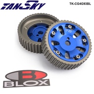 Blox 2Pcs Adjustable Cam Gears Timing Gear pulley kit For Mitsubishi 4G93 DOHC Engine 93-01 TK-CG4G9