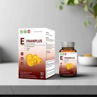 Vitamin E Đỏ FranPlus 4000 (Hộp 30 viên) - Hỗ trợ làm đẹp da