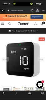Temtop M10i 空氣檢測 甲醛PM2.5 TVOC 可連app