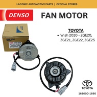 Denso Condenser Fan Motor Toyota Wish 2010 - ZGE20, ZGE21, ZGE22, ZGE25 (168000-1690)