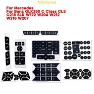 fol Window Button Repair Decal Sticker for W218 W176 W246 X204 W204 S204 C204 R172
