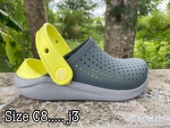 รองเท้าหัวโต Crocs (เด็ก) LiteRide Kids งานพรีเมี่ยม สำหรับเด็ก