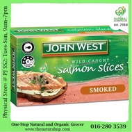 John West Wild Caught Salmon Slices Smoked 125g