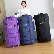 158 Air Consignment Bag Large Capacity Travel Bag Universal Wheel Moving Travel Folding Luggage Bag 