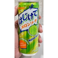 Sangaria Hajikete Melon Grape Orange Soda เครื่องดื่ม แซงเกรีย เมล่อน องุ่น ส้ม โซดา น้ำเข้าจากประเทศญี่ปุ่น