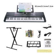 คีย์บอร์ดไฟฟ้า 61 คีย์ Keyboard **ของแท้-พร้อมใบรับประกัน**ไฟฟ้าคีย์บอร์ด เปียโนคีย์บอร์ด ใส่ถ่านได้