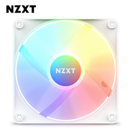NZXT F120 RGB Core 白 (PWM/1800 RPM/需搭配風扇燈光控制器/2+4年保內換新)