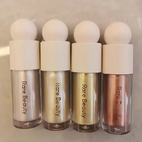 Rare Beauty Low Cost Lip Luminizer Liquid Blush Highlighter Highly Pigmented Waterproof Vegan Daily 
