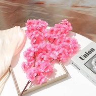 Synthetic Plastic Cherry Blossom Stems & Trees - Wedding, Living Room, Roof Floor, Fake Flowers