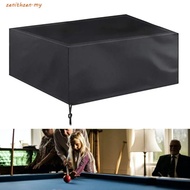 ZENITHZEN Pool Table Dust Cover, with Drawstring Waterproof Billiard Table Cover, Durable 7/8/9 Feet