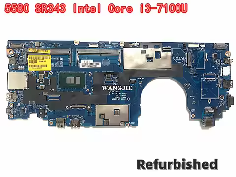 For DELL Latitude 5580 Motherboard SR343 Core i3-7100U CDM80 LA-E091P CN-0MJ0TX 0MJ0TX 08VMCW Mother