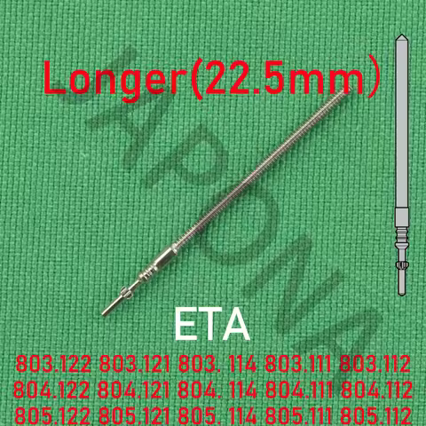 ETA longer stem 22.5mm 803.122 stem 803.121 stem 803. 114 stem 803.111 stem 803.112 stem 805.122 805