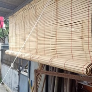 Kerai Bambu Wide Tirai Bambu Kulit Aren Wide 2 × 2 MeterTirai Kerai Bambu 1.5 x 2 Meter - Wide Bambu
