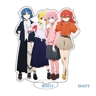 HOSTY Anime Bocchi The Rock Figures Acrylic Stand Model Gotou Hitori Ijichi Nijika Yamada Ryo Kita Ikuyo Fans Collect
