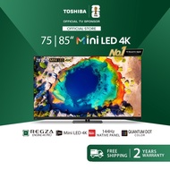 Toshiba 75 & 85 Inci Mini-LED 4K 144Hz Quantum Dot TV Pintar / Gaming TV / Televisyen 75Z870NP & 85Z