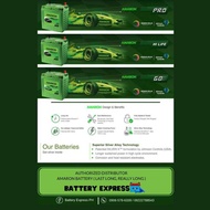 LY Amaron PRO Battery ( LOWEST PRICE ) - 1Sn 2Sm 3Sm Car Batteries DBS