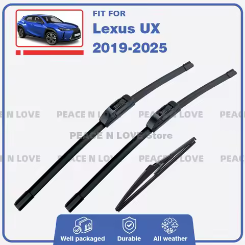 Front Rear Wiper Blades For Lexus UX UX200 UX250 UX250h UX300h UX300e 2019-2025 Windscreen Windshiel