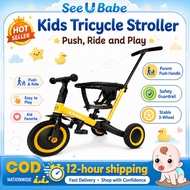 Bike for kids boy Stroller bike for kids girl 3in1 Bicycle Push Bike for Toddler kid for 1-5 years