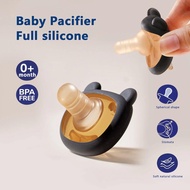 🔥Ready Stock🔥Baby pacifier 0-36 months, whole Foods silicone material, round mouth, BPA-free, teethe