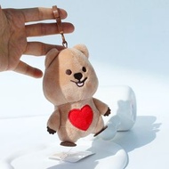 現貨❣️🇰🇷韓國 QUOKKA 心心 ❤️  約12cm公仔  匙扣公仔 keyring 短尾矮袋鼠  Young Forest   畢業公仔  表白公仔