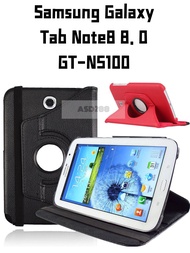 【จากประเทศไทย 】เคสฝาพับ Samsung Galaxy Tab Note8 8 .0 /GT-N5100  เคสหมุนได้ 360 องศา เคสปิดเปิดTab Note8  N5100 กันกระแทก