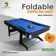 Donkeez Pool Table American billiard Foldable DKZ-05 6FT