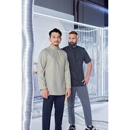 Bulan Bintang Kurta Lengan Panjang, Lengan Pendek