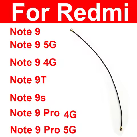 Signal Antenna Flex Cable For Xiaomi Redmi Note 9 9T Note 9S Note 9 Pro 4G 5G Wifi Wire Connector Fl