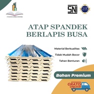 ATAP SPANDEK BERLAPIS BUSA POLYURETHANE PEREDAM PANAS MURAH MEDAN