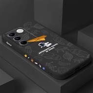 Phone Case For VIVO V27 V27E V23 V25 V25E V23E V21 V20 2021 Pro 5G Paper Airplanes Creative Design C