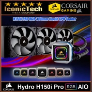 CORSAIR Hydro Series™ H150i RGB PRO 360mm Liquid CPU Cooler or CORSAIR Hydro Series™ H150i PRO XT