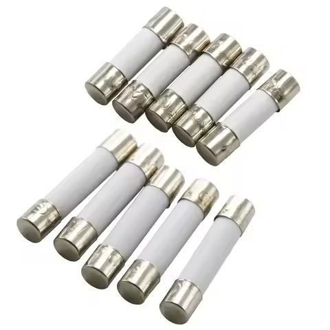 5*20mm 6*30mm Fast Blow Tube Fuses 250V 0.5A 1A 2A 3A 3.15A 4A 5A 6A 6.3A 7A 8A 10A 12A 15A 20A 25A 