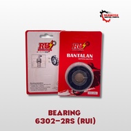 BEARING 6302-2RS RUI [RETAIL] - BEARING BALL LAKER / LAHER WHEEL BEARING 6302-2RS
